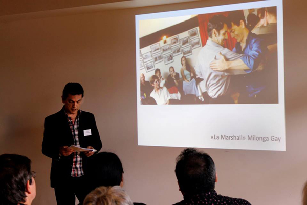 Edgardo Fernández Sesma at The QUEER TANGO SALON 2016