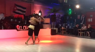 Makiko Mori and Yailet Suarez