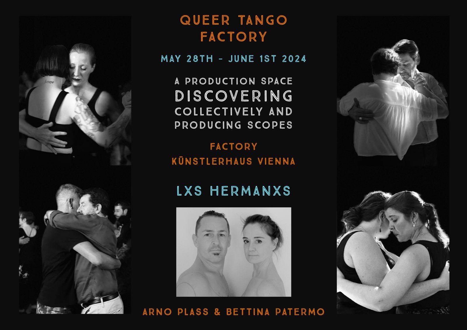 Queer Tango Factory – a production space  Discovering collectively and producing scopes