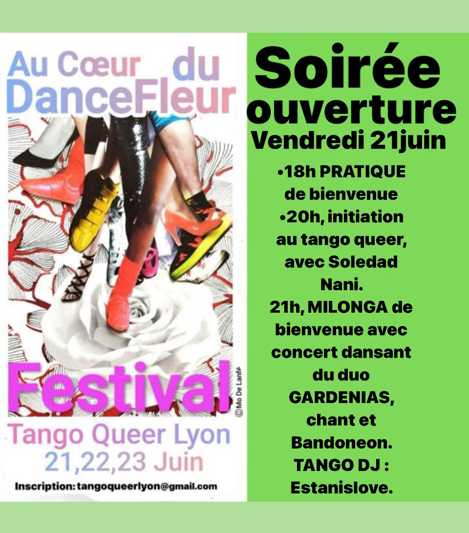 AU CŒUR DU DANCEFLEUR – Queer Tango Festival in Lyon, France